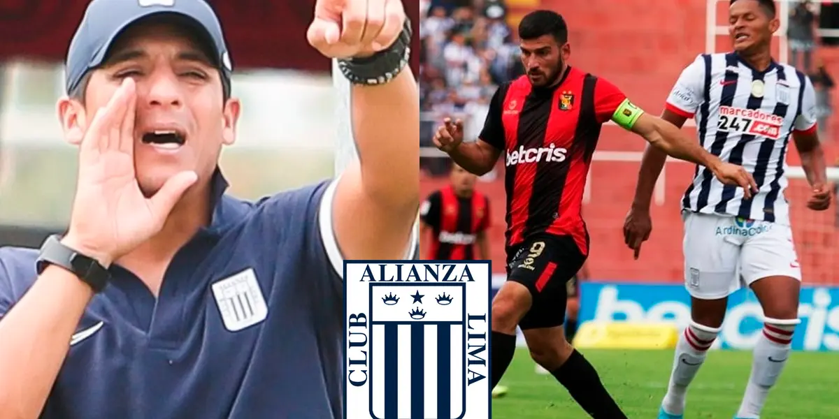 El entrenador Guillermo Salas sabe que necesita si o si derrotar a Melgar en Matute