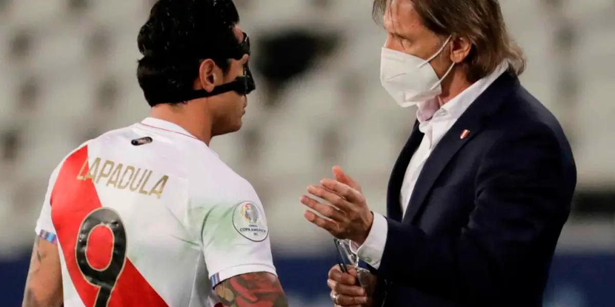 El entrenador de la Selección Peruana espera que el atacante nacional pueda volver a jugar pronto