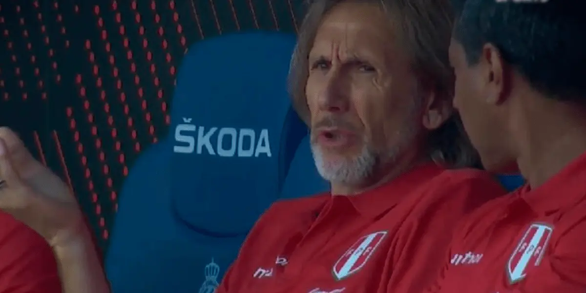 El entrenador Ricardo Gareca terminó muy molesto con sus jugadores por una curiosa razón