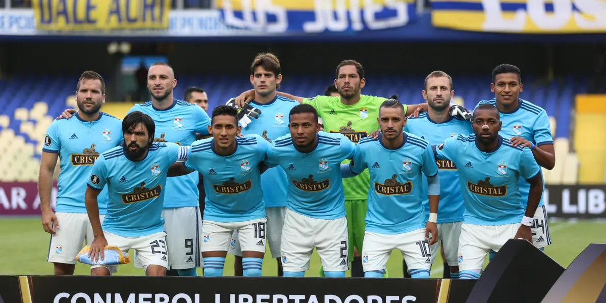 El equipo de Sporting Cristal en Copa Libertadores. (Foto: X - Sporting Cristal)