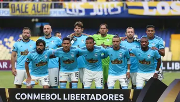 El equipo de Sporting Cristal en Copa Libertadores. (Foto: X - Sporting Cristal)