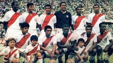 El equipo que representó a Perú en en la copa del mundo 1970/ Twitter