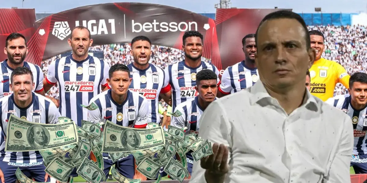 El equipo titular de Alianza Lima en la temporada 2022 y Alejandro Restrepo