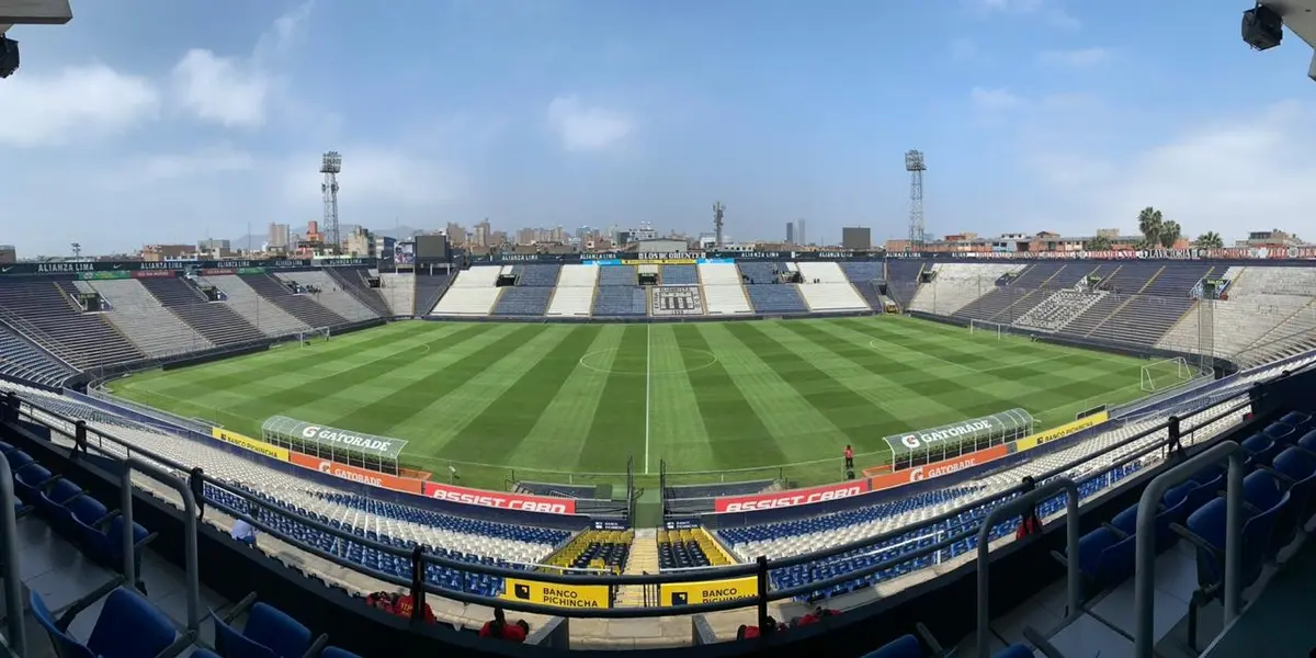 El estadio de Alianza Lima sufrió muchos cambios importantes que le pueden perjudicar para el reinicio del fútbol en el Perú