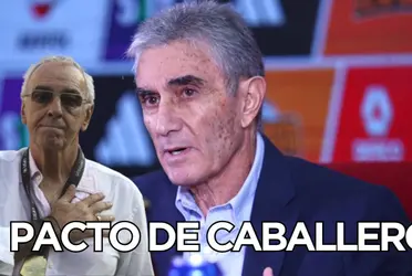 El estratega charrúa y lo que se le viene diciendo desde la FPF