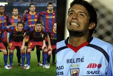 El ex crack del Barcelona de España que se rindió a los pies de Reimond Manco