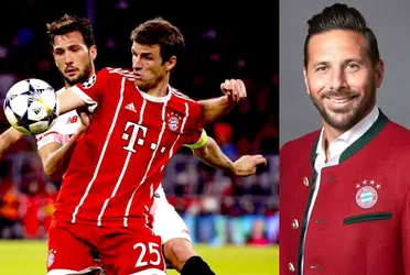 El ex delantero Claudio Pizarro es embajador del Bayern Múnich pero mientras el club disputaba la final mira donde apareció el peruano.