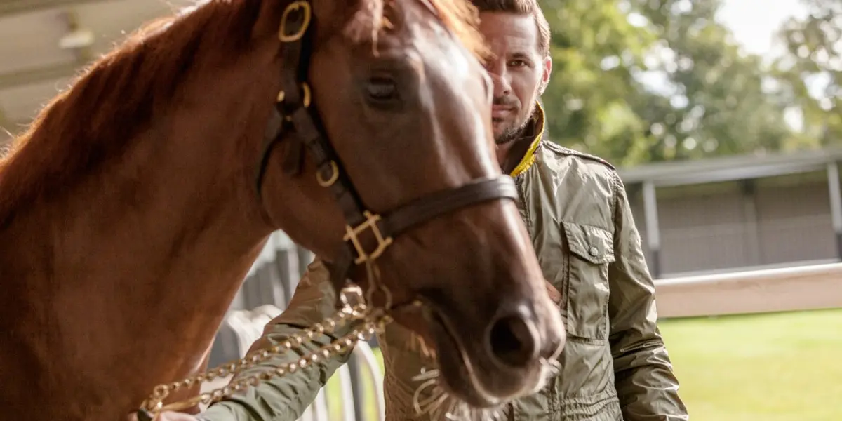 El ex delantero del Bayern siempre tuvo una gran afición a la hípica