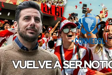 El excapitán bicolor volverá a dar qué hablar en todo el continente