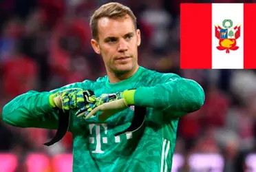 El golero aleman se rinde ante los pies de este seleccionado nacional