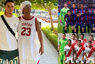 El hijo de Ronaldinho decidió jugar para el Barcelona y lo hará con un peruano