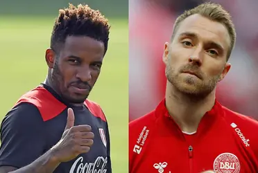 El jugador de Alianza Lima se sumó a los buenos deseos de recuperación del crack danés.