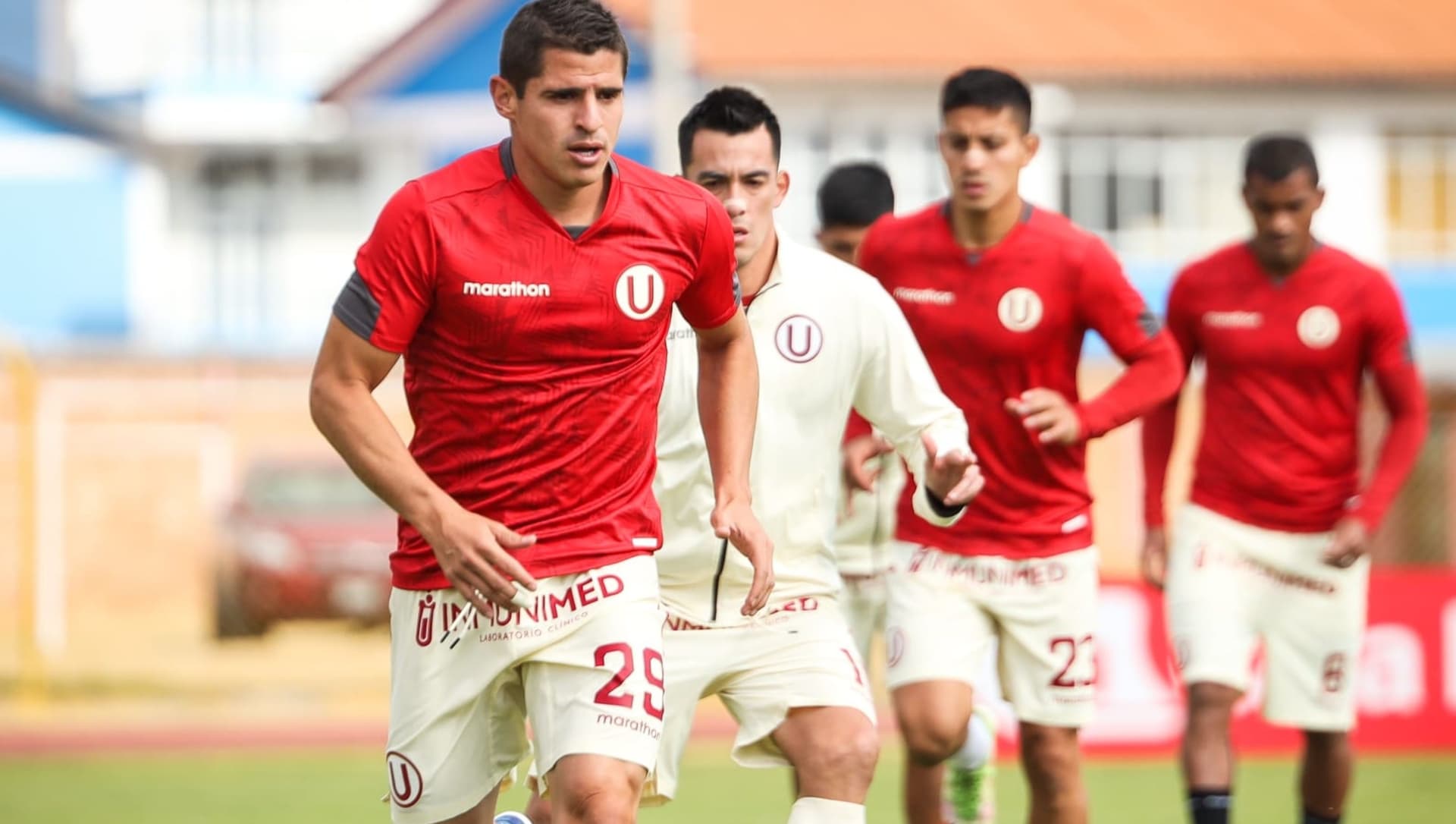 El jugador entró en la parte complementaria del partido
