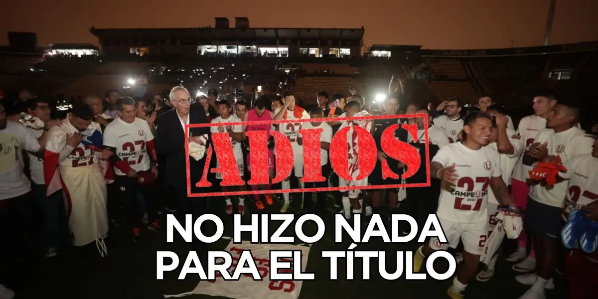 El jugador en mención no merecería estar ni un minuto más en Ate