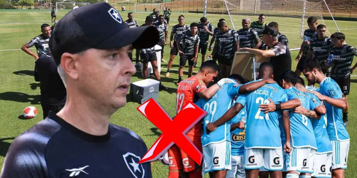 El jugador que Nunes pudo llevarse de Cristal a Botafogo y ahora es muy criticado