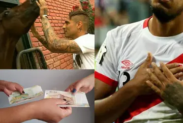 El jugador que pasó de valer un millón de dólares a costar menos que un caballo de Paolo Guerrero.