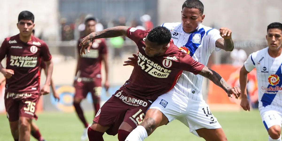 El jugador tuvo una mala acción en el terreno de juego, lo que permitió que Alianza Atlético pueda marcar el segundo gol del partido para la ventaja del equipo
