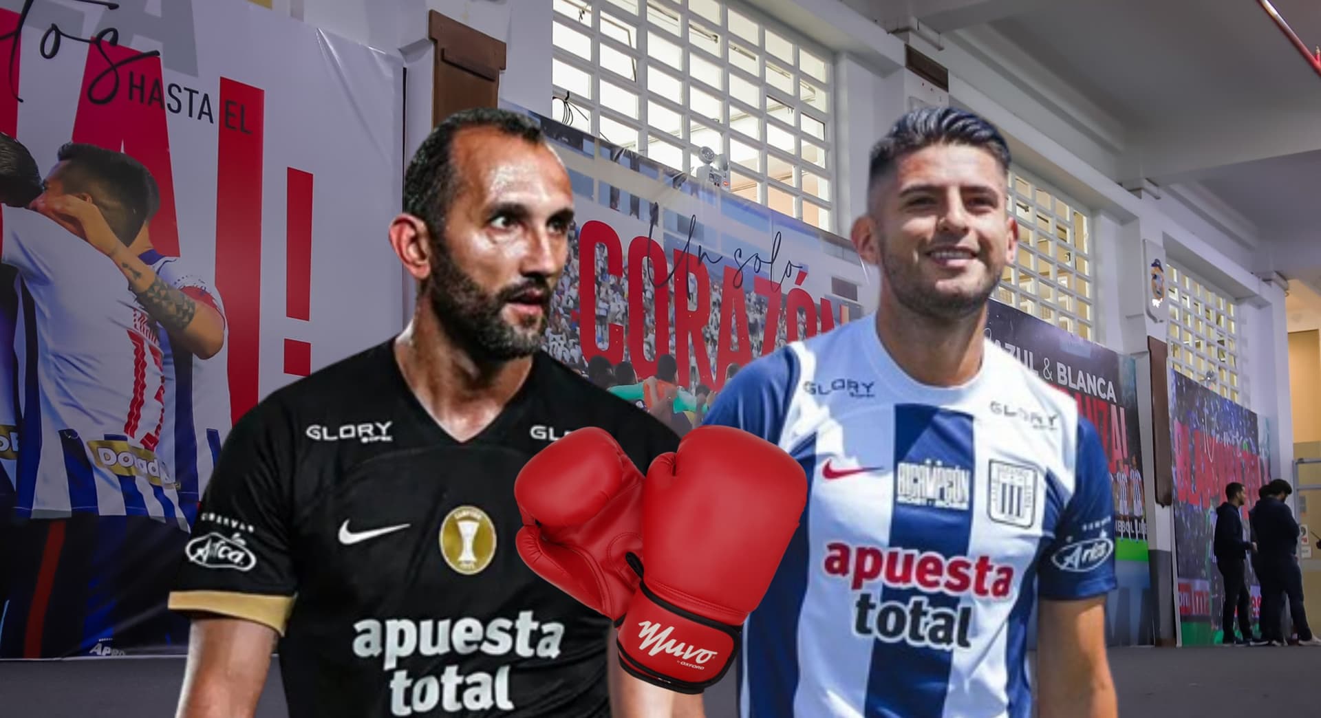 El 'Kaiser' habló sobre su convivencia con el 'Pirata' en Alianza Lima. FOTO: 'X'