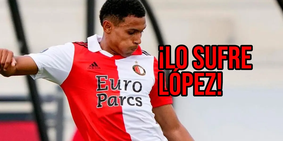 El lateral izquierdo peruano sufrió un nuevo golpe en el el equipo neerlandés.