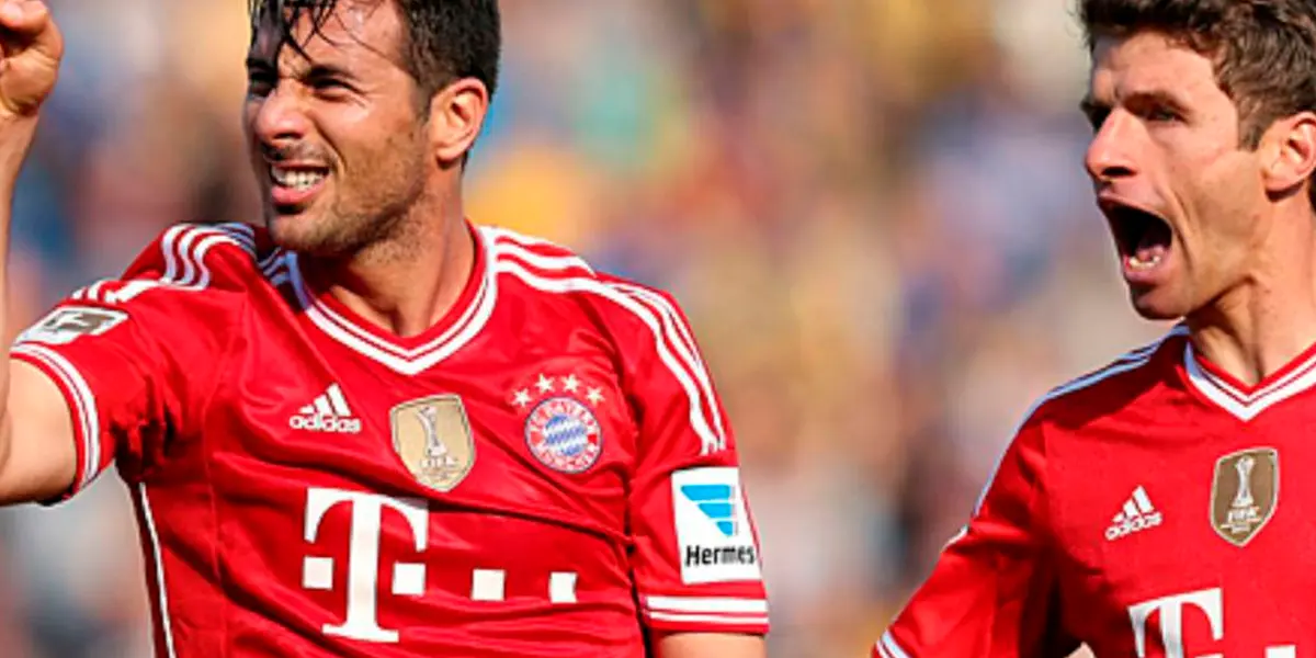 El lateral izquierdo que juega en el Bayern Múnich siente bien los colores nacionales