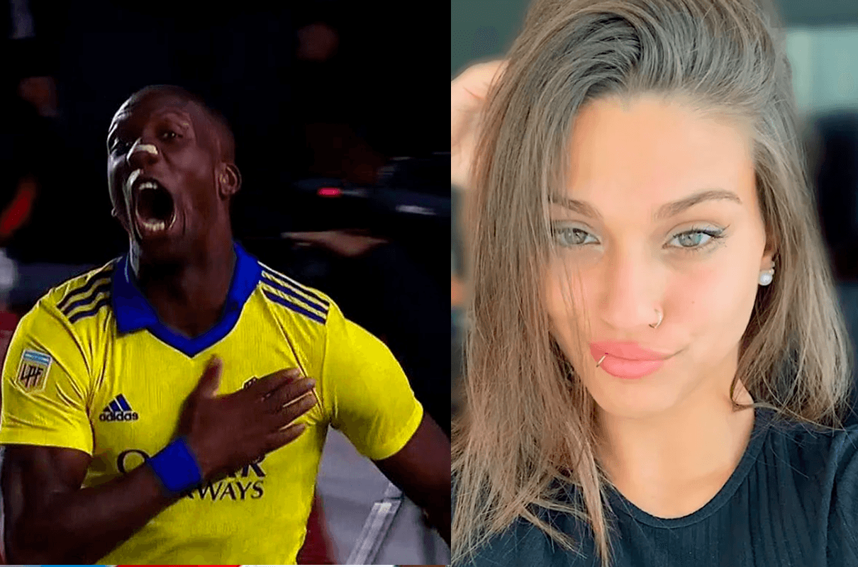 El lateral nacional no solo lo pasa muy bien en el fútbol en Argentina, sino que también en el amor