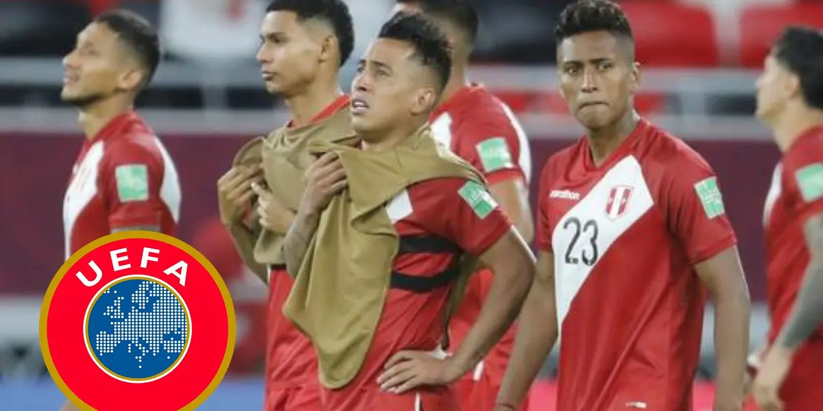 El máximo ente del fútbol europeo y una confesión perjudicial contra la Bicolor