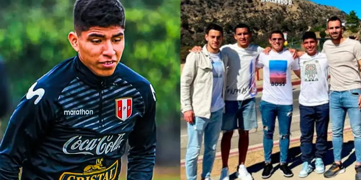 El mediocampista de Universitario muestra su sencillez en Estados Unidos