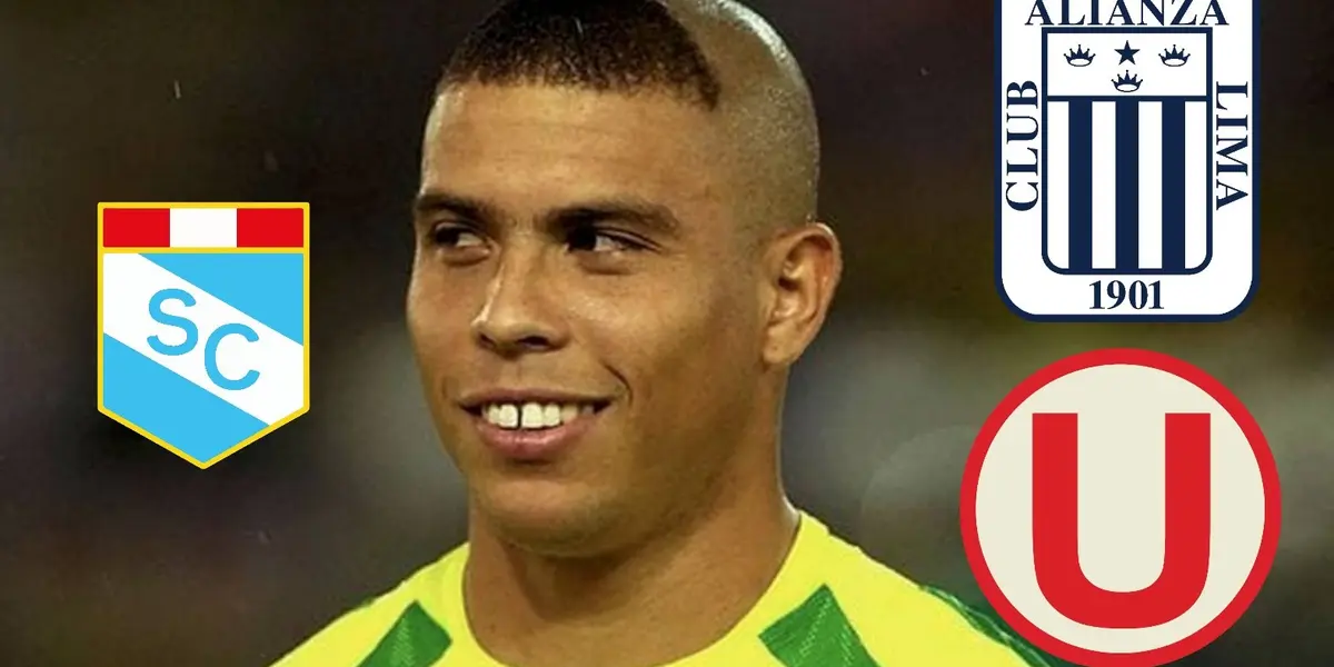 El mítico Ronaldo Nazario en su momento fue un invitado de lujo en Alianza Lima