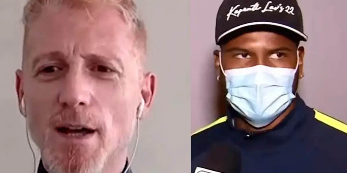 El periodista argentino no perdió la oportunidad de atacar al delantero peruano por las redes sociales