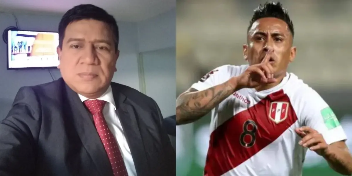 El periodista recibió un duro golpe