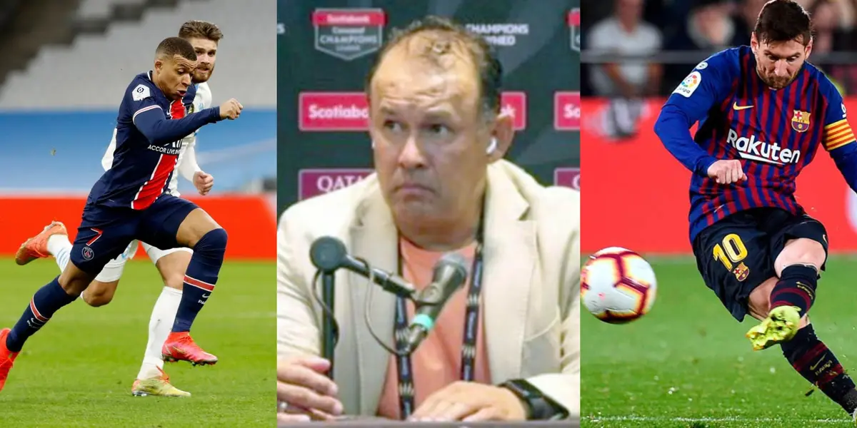 El peruano demostró tener una gran técnica en el tiro libre