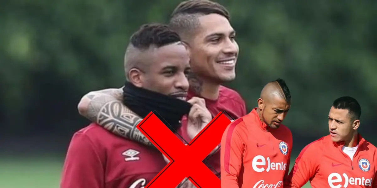 El peruano por el cual los chilenos se derriten. No jugará este jueves en Santiago.