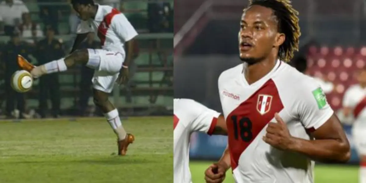 El peruano falló una ocasión cara de gol frente al arco