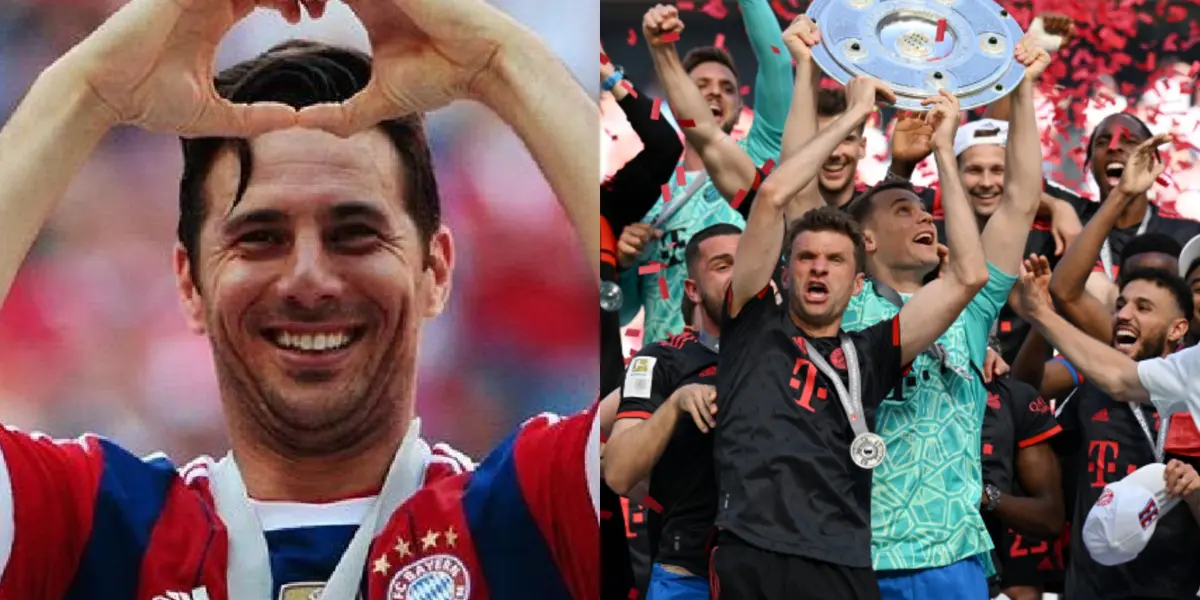 El peruano festejó como ningún otro la nueva Bundesliga del cuadro bávaro 