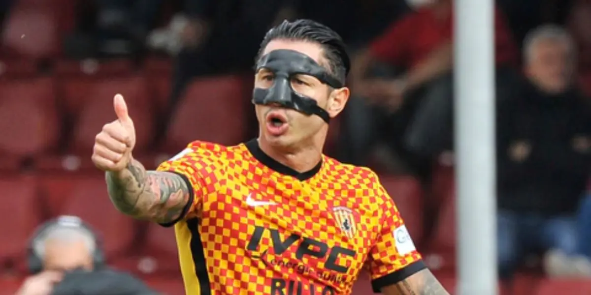 El peruano fue titular en el Benevento frente al Ascoli