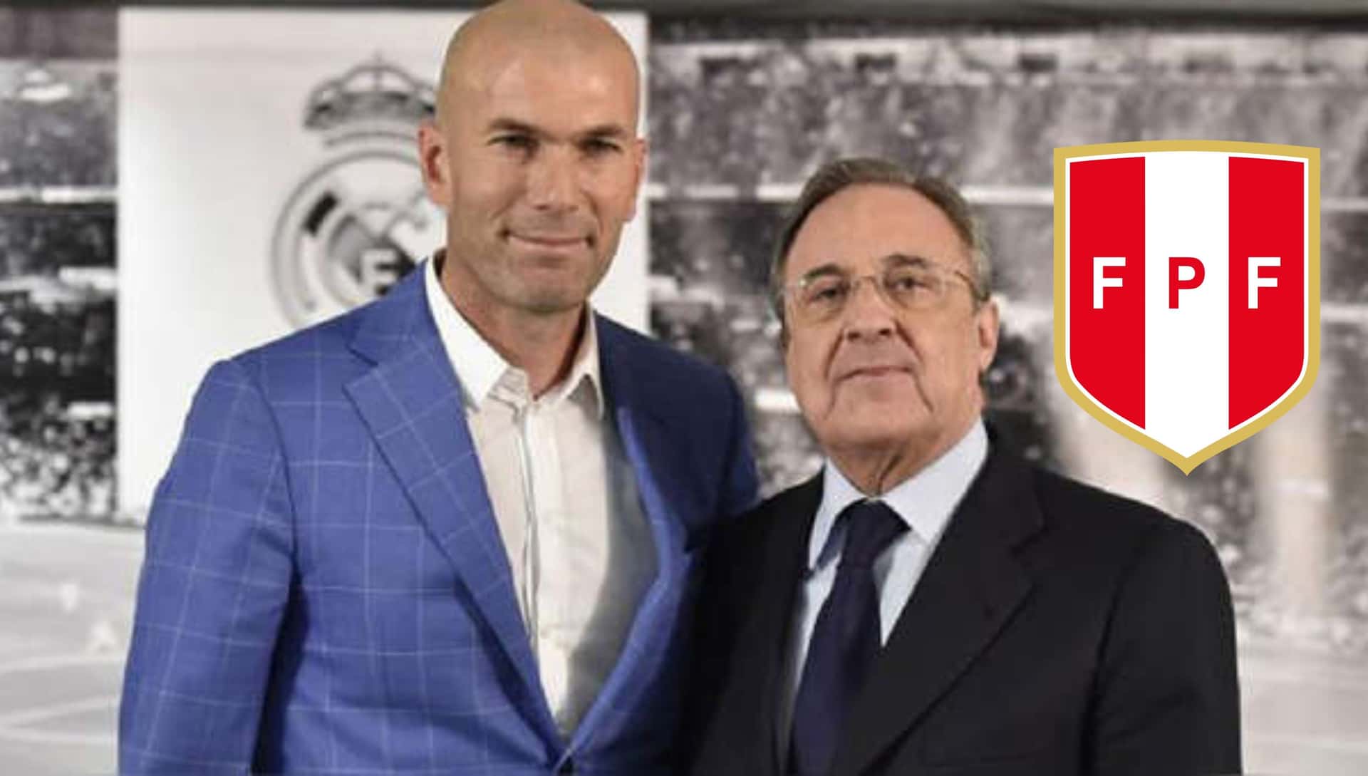 El peruano fue uno de los jugadores que dirigió Zidane