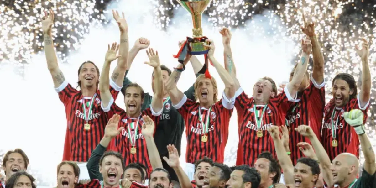 El peruano ganó un título con el AC Milán