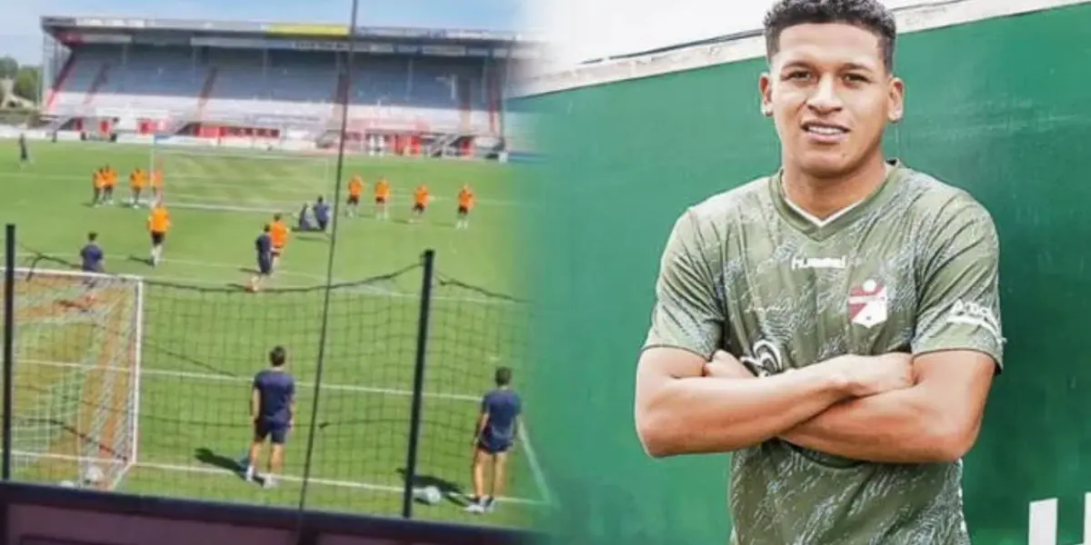 El peruano llegó al Emmen para reforzar la delantera en la presente temporada