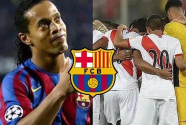 El peruano que llamó la atención de la directiva del Barcelona de España.