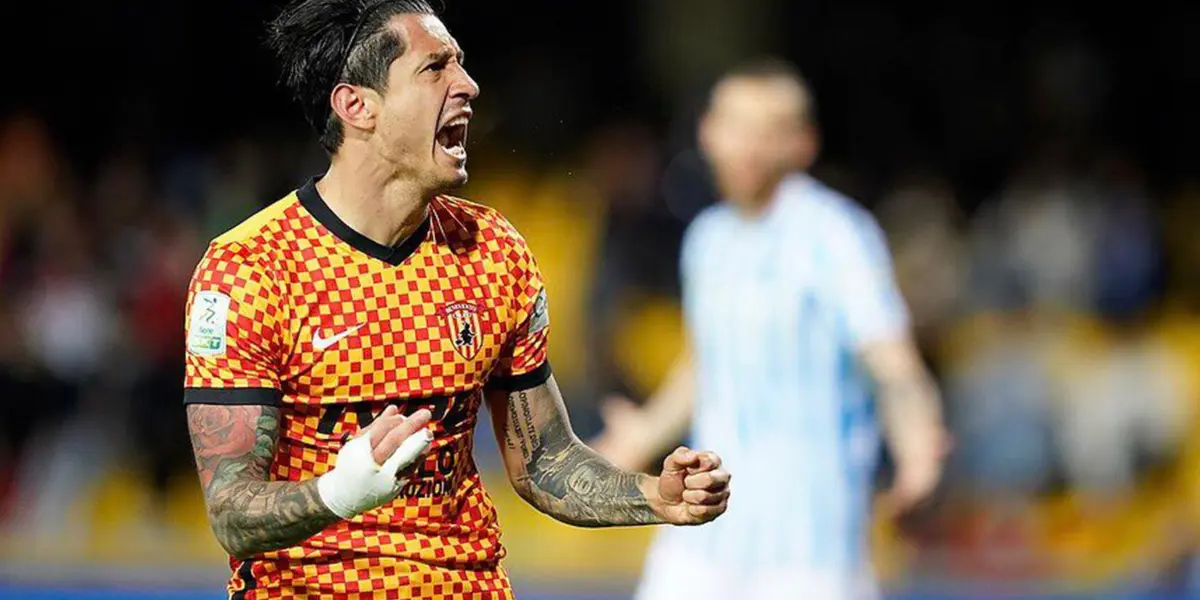 El peruano quiere salir de Benevento a final de temporada