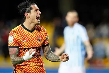 El peruano quiere salir de Benevento a final de temporada
