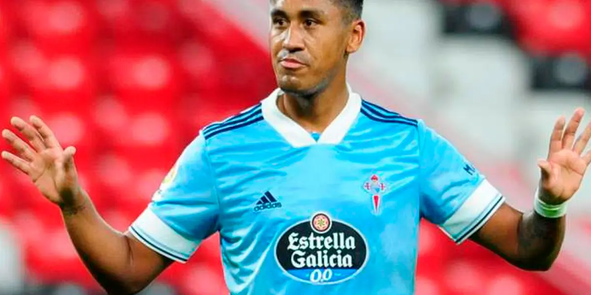 El peruano Renato Tapia no la viene pasando muy bien con el Celta Vigo