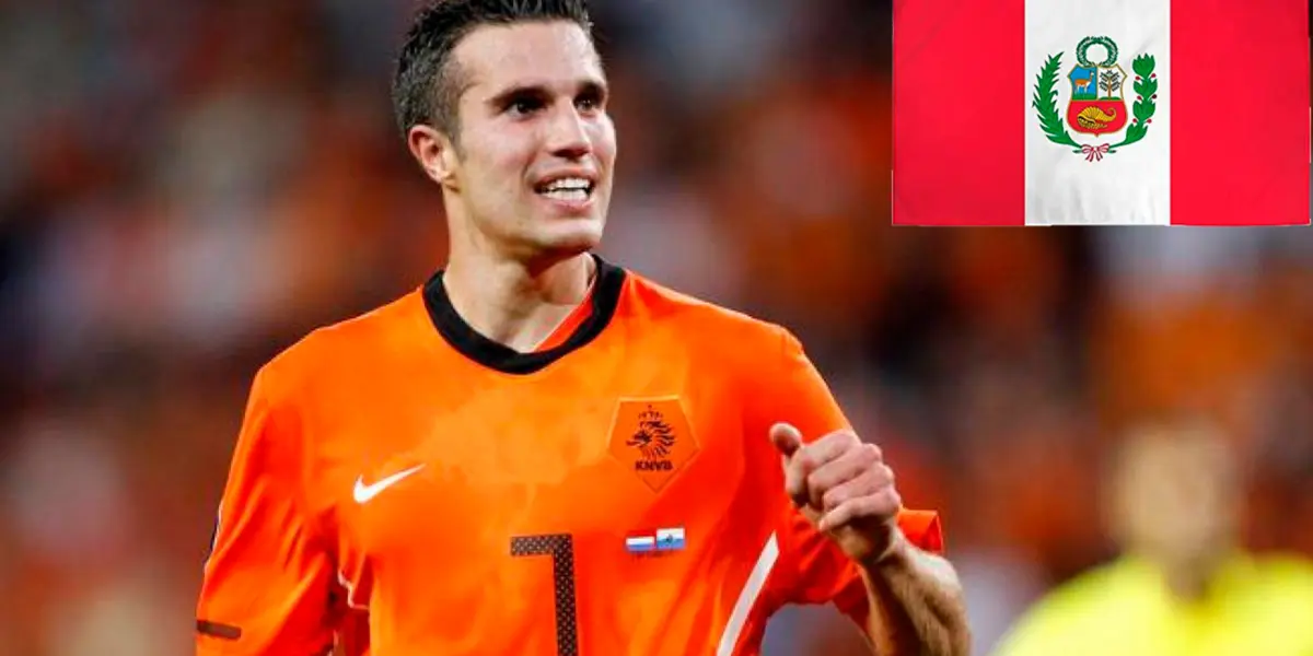 El peruano se ha ganado el respeto del goleador neerlandés