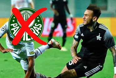 El peruano no tuvo suerte con el 'Verdao'