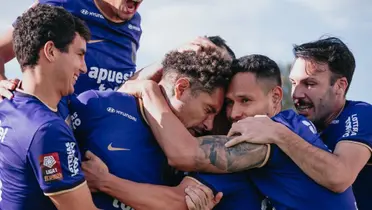 El 'Pirata' se perderá las próximas fechas por lesión. Barcos, entre lágrimas y dolor, abandonó el campo de juego. Foto: Instagram