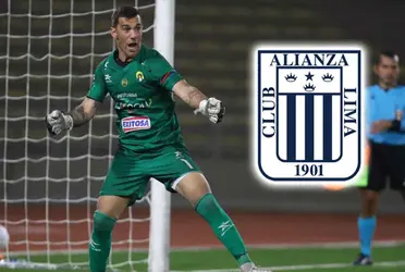 El portero ayudó en la eliminación de Alianza de la Copa Bicentenario, y ahora no descartan su llegada a La Victoria.