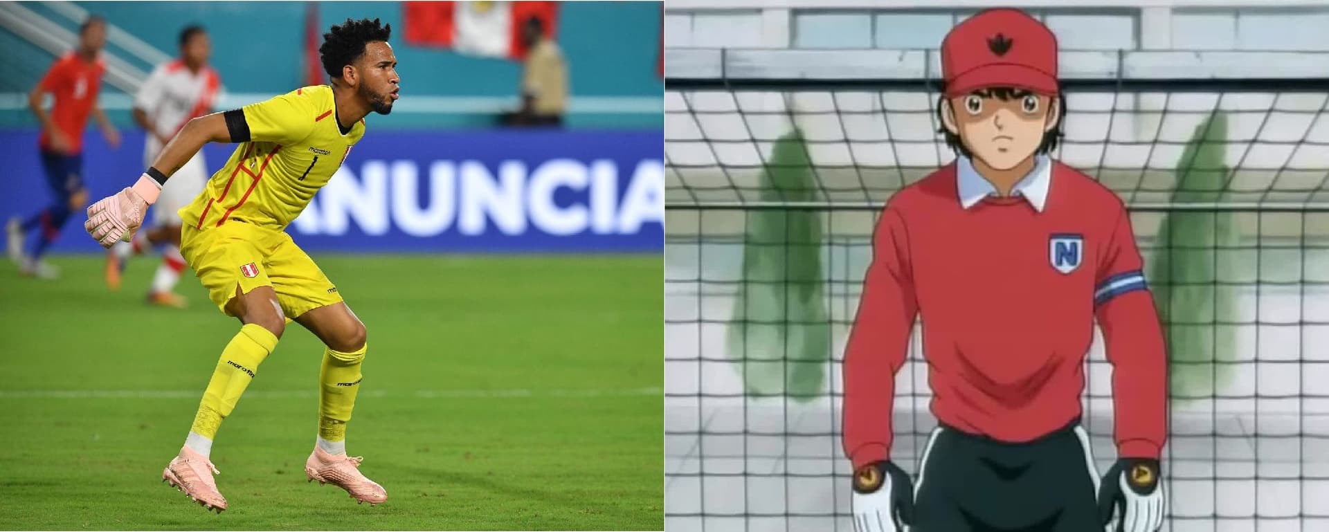 El ‘pulpo’ es capaz de realizar espectaculares atajadas como si fuese un personaje sacado de los Súper Campeones.