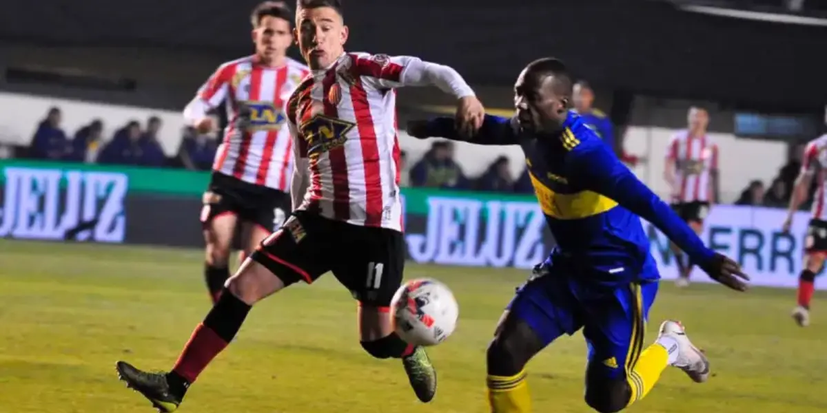 El ‘Rayo’ reapareció con la camiseta ‘Xeneize’