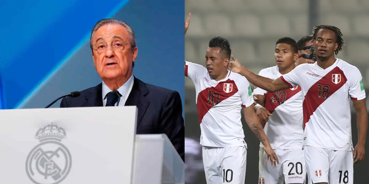 El Real Madrid quiso tener a toda costa al peruano en sus filas