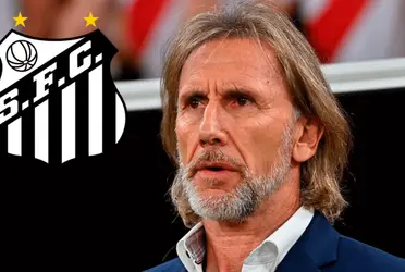 El Santos de Brasil está muy interesado en fichar a Ricardo Gareca